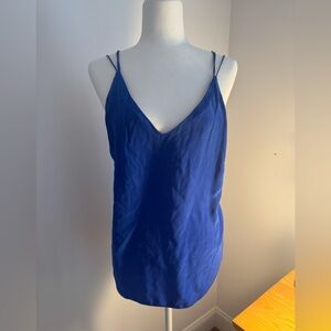 Elegant Blue Women's Top